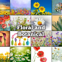 Collection image for: Canvas Floral and Botanical