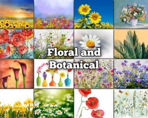 Collection image for: Canvas Floral and Botanical