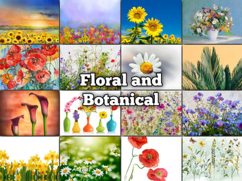 Canvas Floral and Botanical