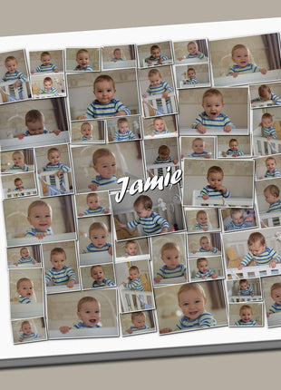 Stunning Custom Personalised Collage Canvas Print Unique Picture Montage Gift