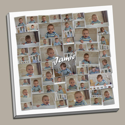Stunning Custom Personalised Collage Canvas Print Unique Picture Montage Gift