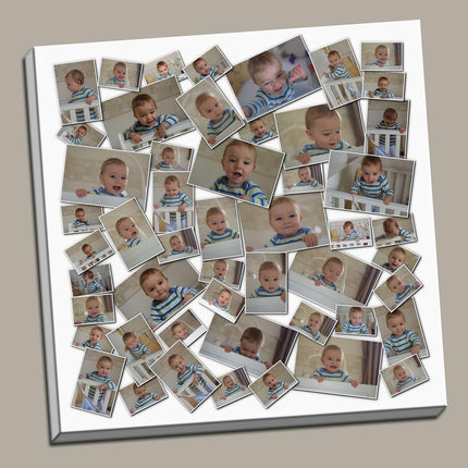 Stunning Custom Personalised Collage Canvas Print Unique Picture Montage Gift