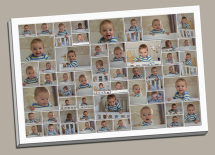 Stunning Custom Personalised Collage Canvas Print Unique Picture Montage Gift