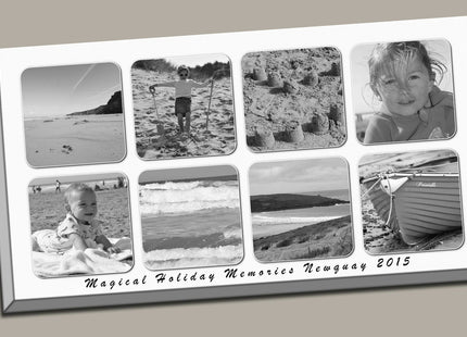 Stunning Custom Personalised Collage Canvas Print Unique Picture Montage Gift