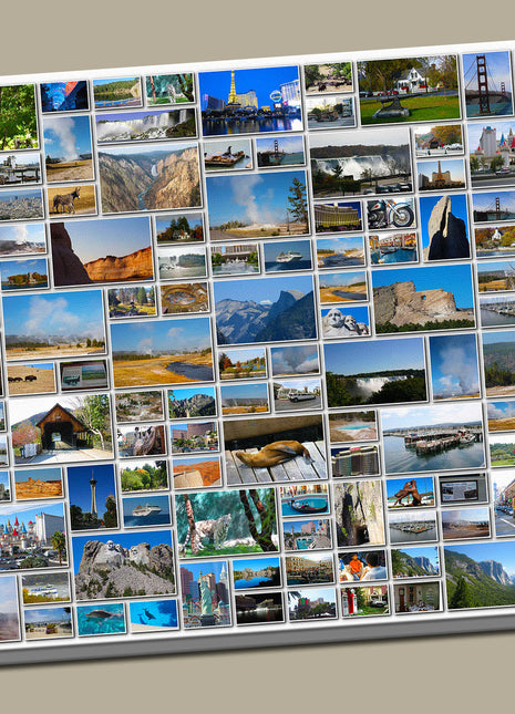 Stunning Custom Personalised Collage Canvas Print Unique Picture Montage Gift