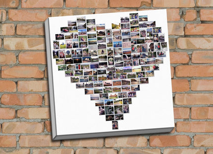 Heartcanvas picture Fathers Day Special Offer SPECIAL OFFER size 33.1" x 33.1" huge heart shape! Limited Qty Availble