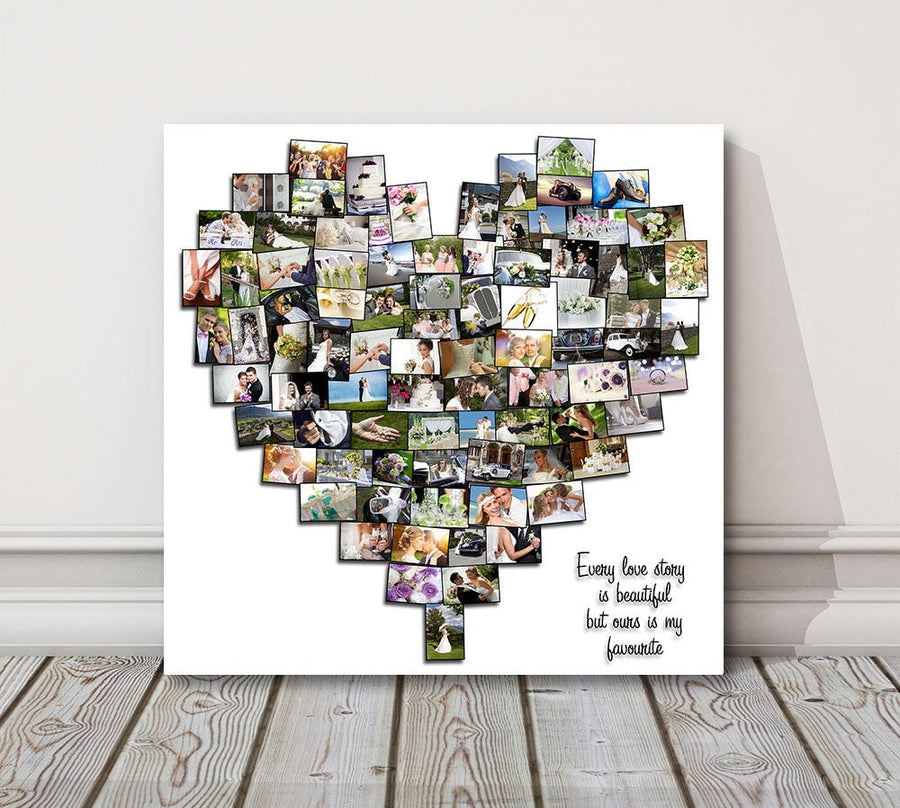 HEART PHOTO CANVAS