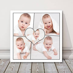 Collection image for: Canvas Personalised Collage Baby