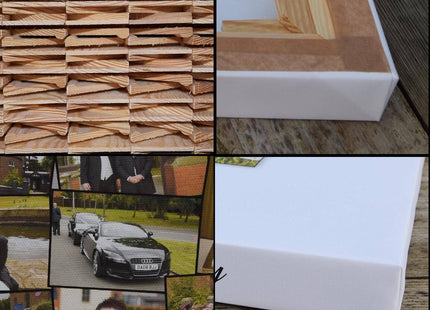 Bespoke design collage picture gift, ideal Wedding birthdays new born holidays