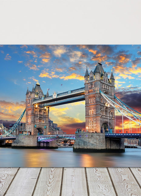 Tower bridge London. Wall décor London canvas picture print