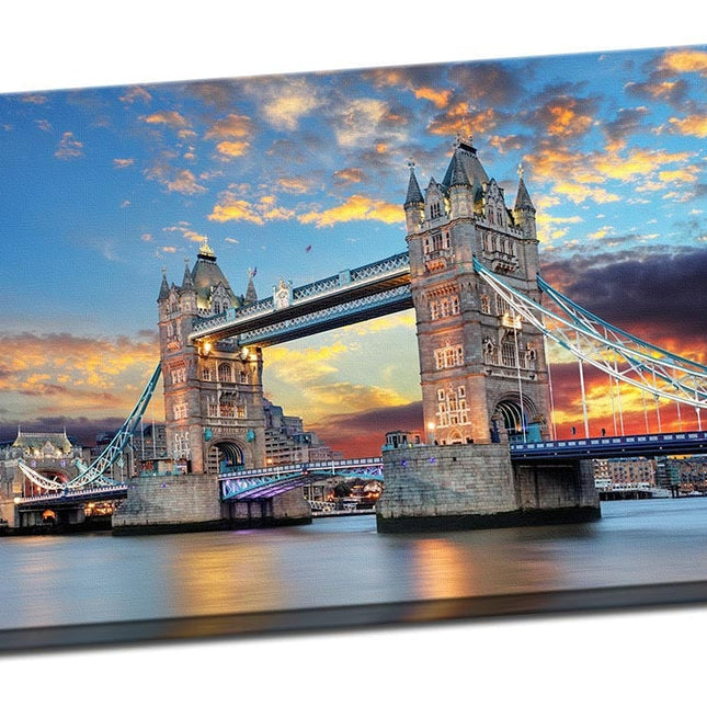 Tower bridge London. Wall décor London canvas picture print