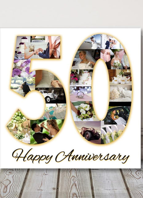Number, photo collage canvas picture print.1 2 3 18 21 30 40 50 60 70 80 90 100.