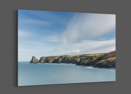 Bossiney bay, Cornwall Canvas Picture Print.