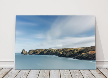 Bossiney bay, Cornwall Canvas Picture Print.