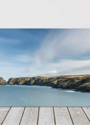 Bossiney bay, Cornwall Canvas Picture Print.
