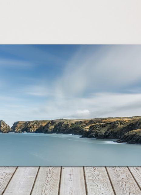 Bossiney bay, Cornwall Canvas Picture Print.