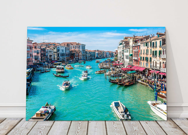 Canal Grande - Venice, Italy. Canvas picture print