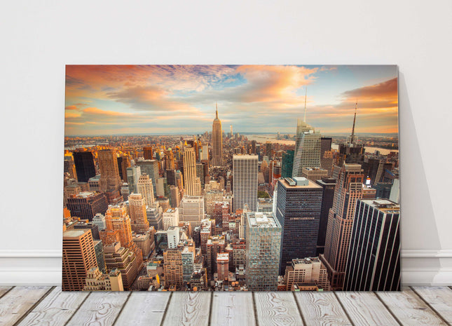 New York City Skyline sunrise cityscape landscape canvas picture print