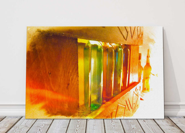Wine Canvas Print. Wall decor for home or office. Ideal gift birthday present.