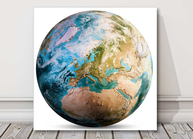 Planet Earth canvas picture print