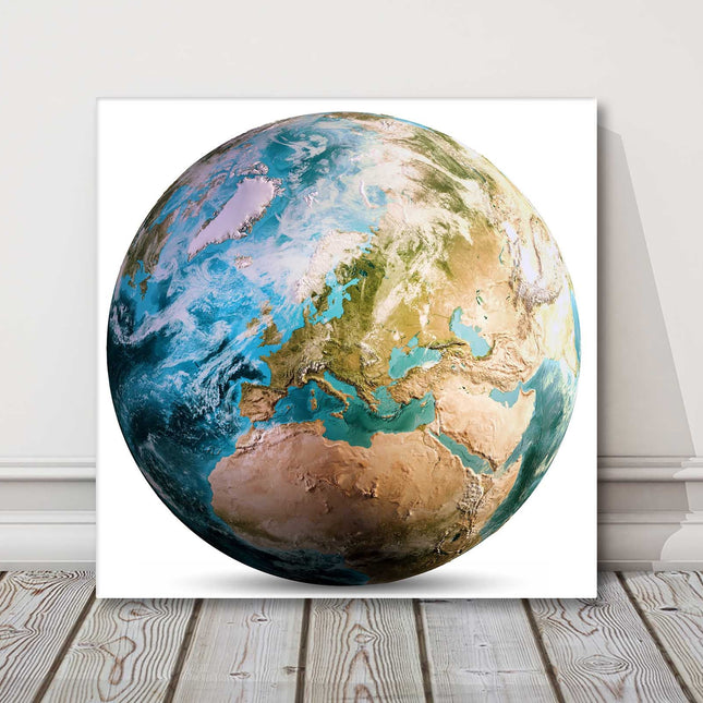 Planet Earth canvas picture print