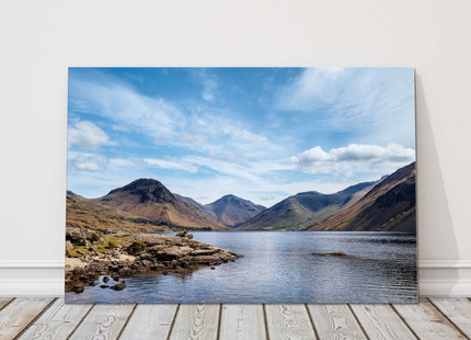 Wast Water Lake, Lake District. Canvas picture print stunning view landscape