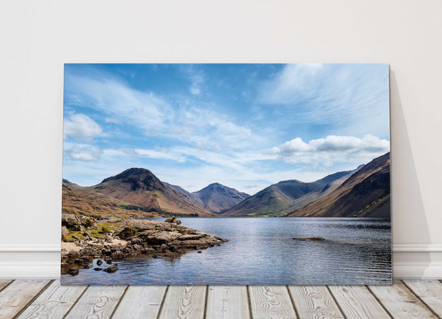 Wast Water Lake, Lake District. Canvas picture print stunning view landscape