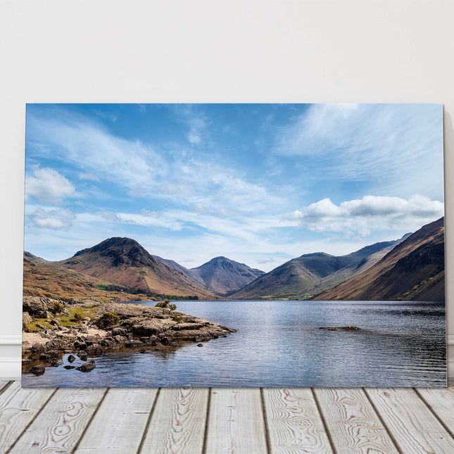 Wast Water Lake, Lake District. Canvas picture print stunning view landscape