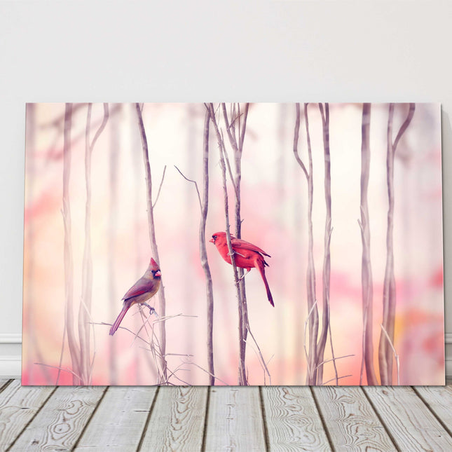 birds in trees canvas picture print landscape art picture