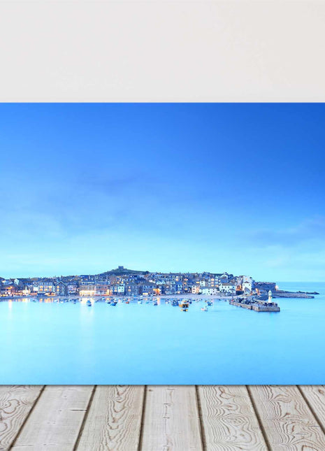 St Ives Harbour, Cornwall. Canvas picture print.