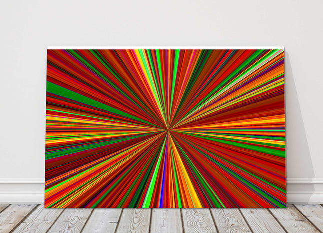 Pattern colours modern art canvas picture print
