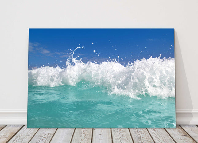 Tropical Caribbean ocean. Canvas picture Print. Ideal gift