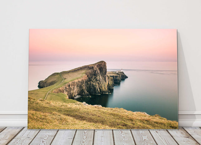 Neist Point Lighthouse, Isle of Skye, Scotland. Canvas picture print