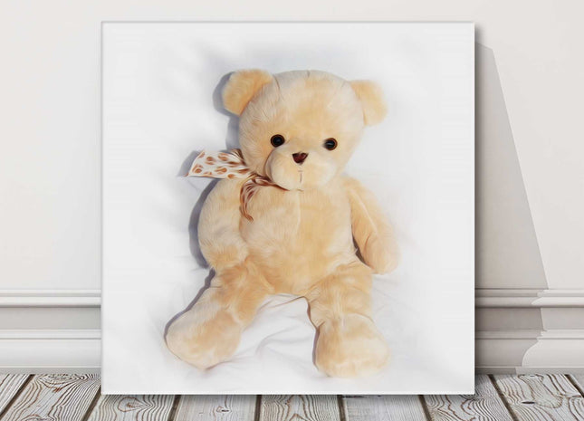 Teddy Bear bedroom canvas picture print baby bedroom idea