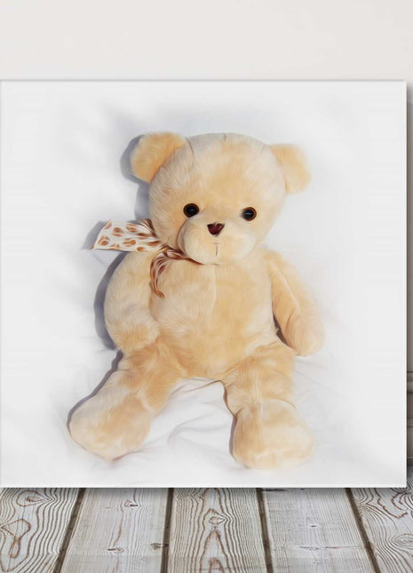 Teddy Bear bedroom canvas picture print baby bedroom idea