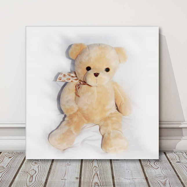 Teddy Bear bedroom canvas picture print baby bedroom idea