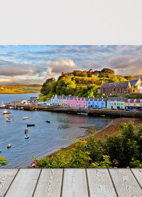 Portree, Isle of Skye, Scotland. Canvas Print Wall décor