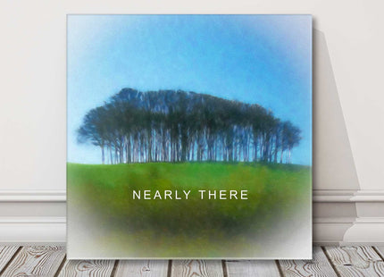 Nearly There Trees in Devon on the way to cornwall canvas picture print