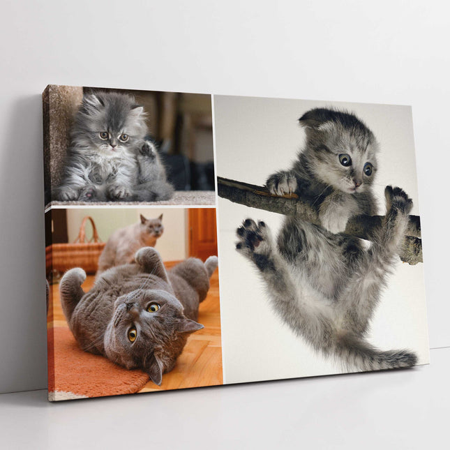 3 picture canvas collage any 3 pictures my photos on canvas printed framed