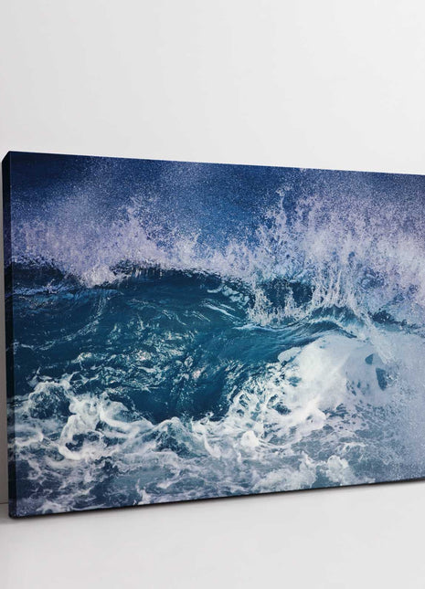 Ocean waves, canvas picture print, sea.