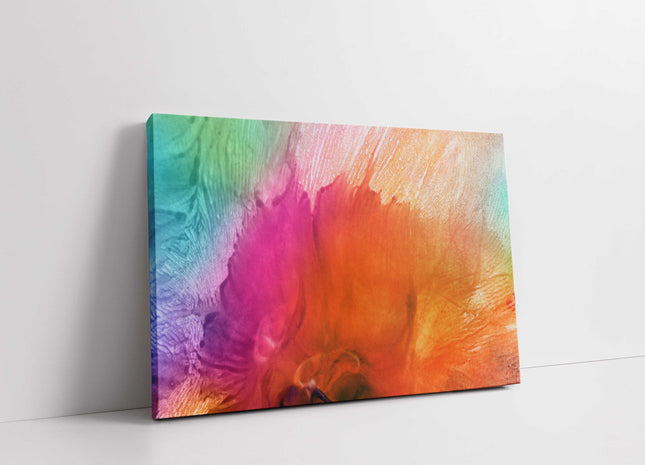 Colourful abstract image. Canvas picture print. Ideal gift or bright wall art