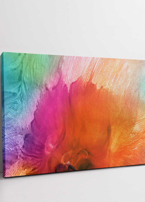 Colourful abstract image. Canvas picture print. Ideal gift or bright wall art