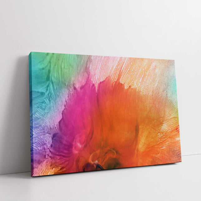 Colourful abstract image. Canvas picture print. Ideal gift or bright wall art
