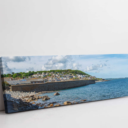 Mousehole Harbour Cornwall south coast canvas picture print