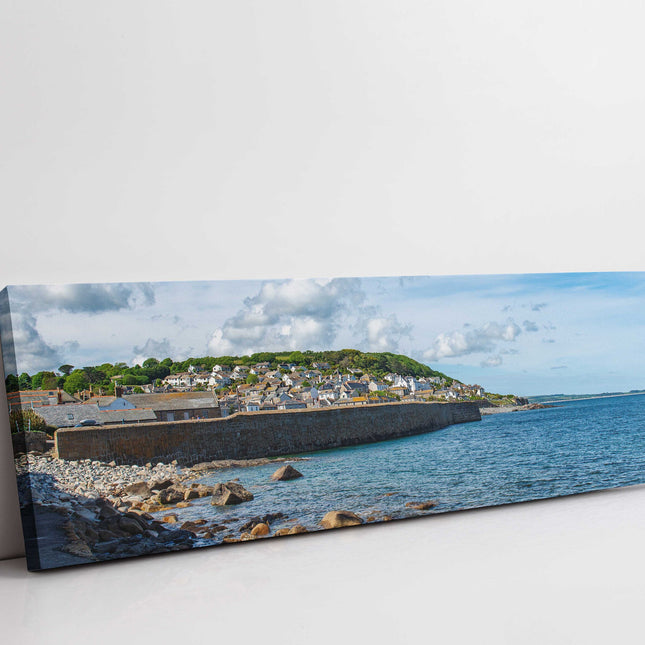 Mousehole Harbour Cornwall south coast canvas picture print