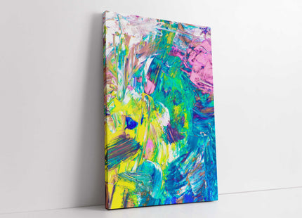 Colourful abstract image. Bright art work modern . Canvas picture print.