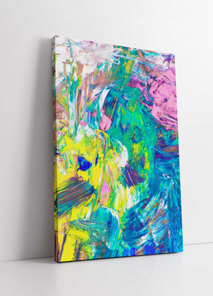 Colourful abstract image. Bright art work modern . Canvas picture print.