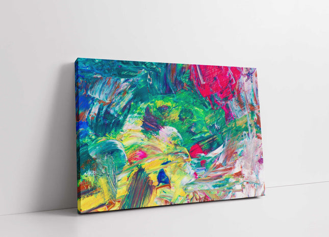 Colourful abstract image. Bright background. Canvas picture print. wall art