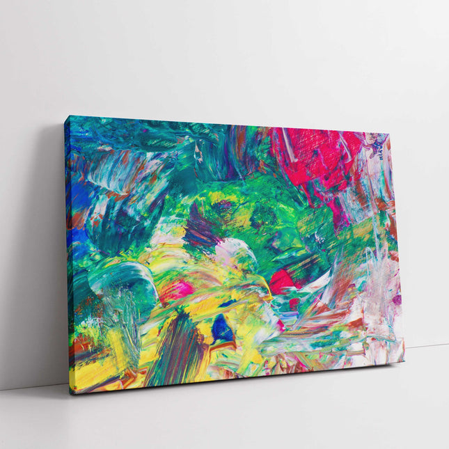 Colourful abstract image. Bright background. Canvas picture print. wall art