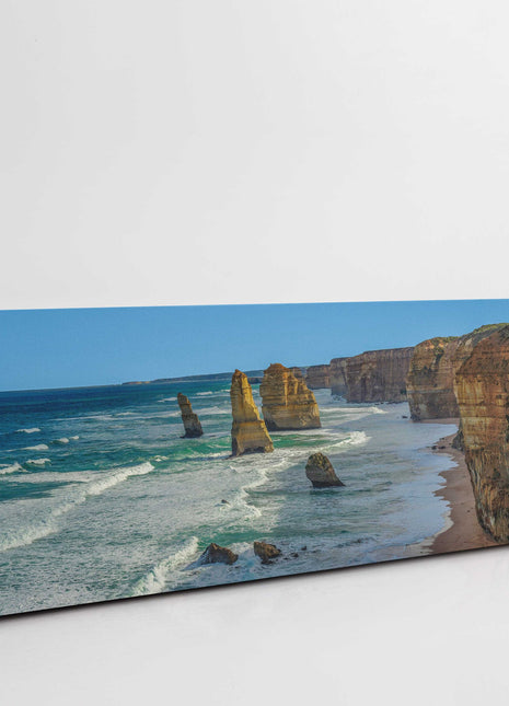 the twelve apostles, Australia waves crashing canvas picture print